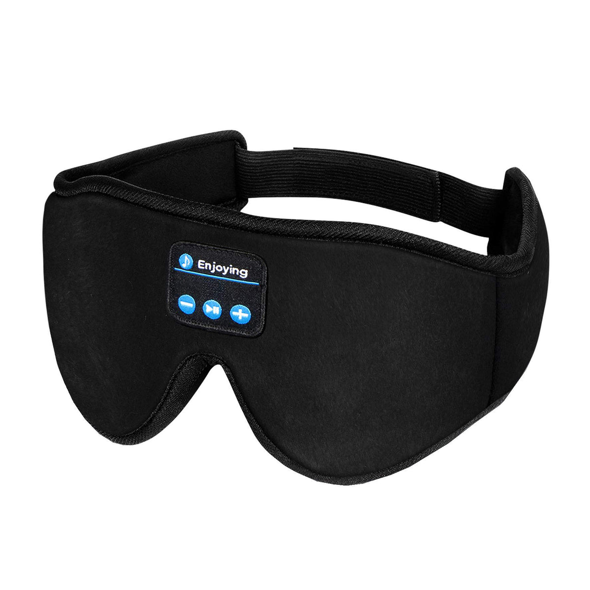 SleepZenza Bluetooth Slaapmasker, zwart, productfoto