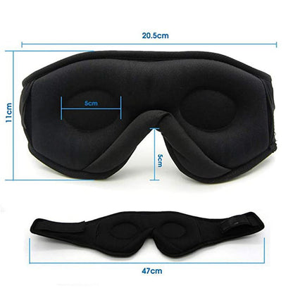 SleepZenza Bluetooth Slaapmasker, afmetingen
