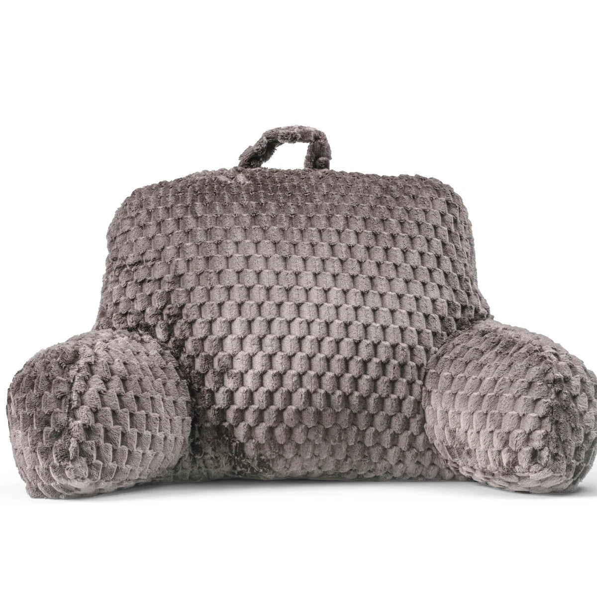 Bedrest Flanel Taupe, detail