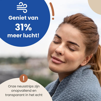 Neusstrips transparant
