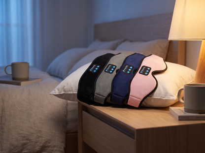 SleepZenza Bluetooth Slaapmasker, alle 4 kleuren
