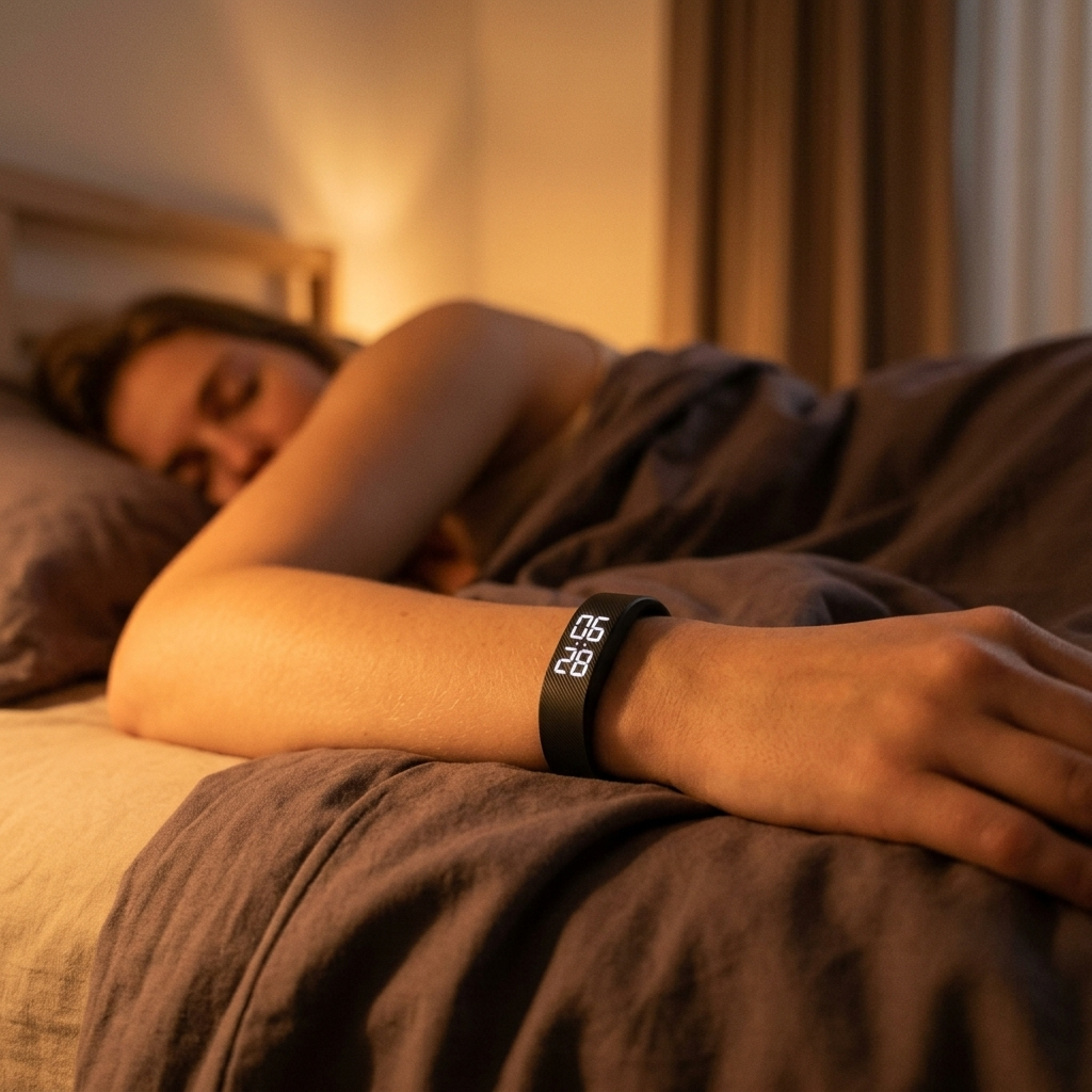 SleepZenza Trilarmband, om de pols tijdens het slapen